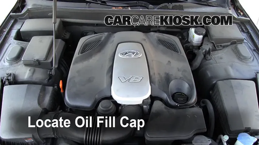 2009 Hyundai Genesis 4.6 4.6L V8 Oil
